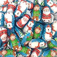 Los mejores  - Surtido Navidad de figuritas de chocolate con leche relleno de crema - 1000 gramos